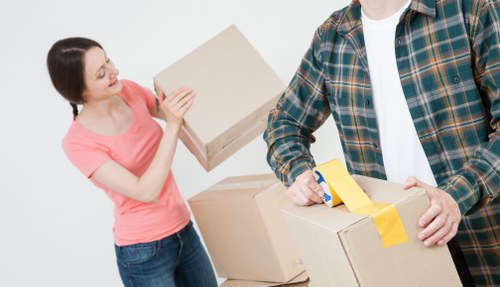 Legal governing law and dispute resolution terms for a UK moving service