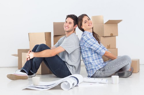 Commercial removals support for a local Notting Hill business