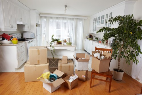 Local movers managing stairs and property access in Notting Hill