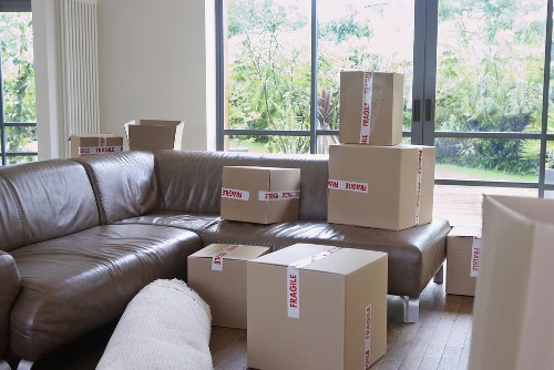 Furniture and box removals in a Notting Hill flat