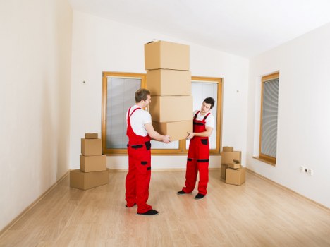 Commercial removals support for a local Notting Hill business